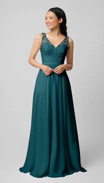 Wren Embroidered Lace Bridesmaid Dress | Kennedy Blue Forest Green Wren Embroidered Lace Bridesmaid Dress | Kennedy Blue Forest Green