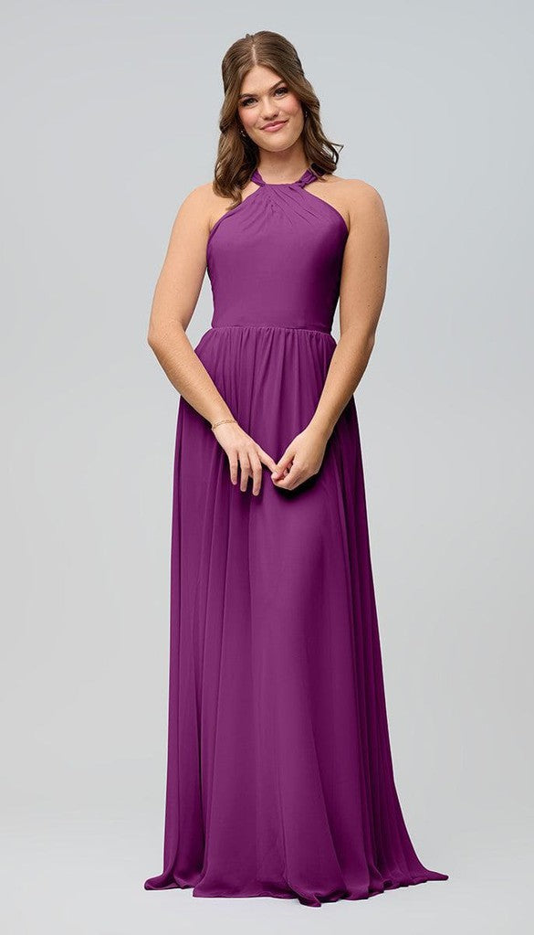 Winter instock berry bridesmaid dresses