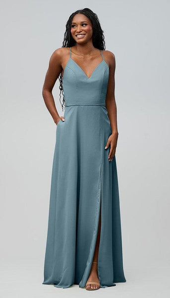 elizabeth blue dress Elizabeth Chiffon Bridesmaid Dress
