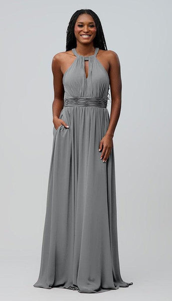 Gwen High Neck Bridesmaid Dress | Kennedy Blue Gwen High Neck Bridesmaid Dress | Kennedy Blue