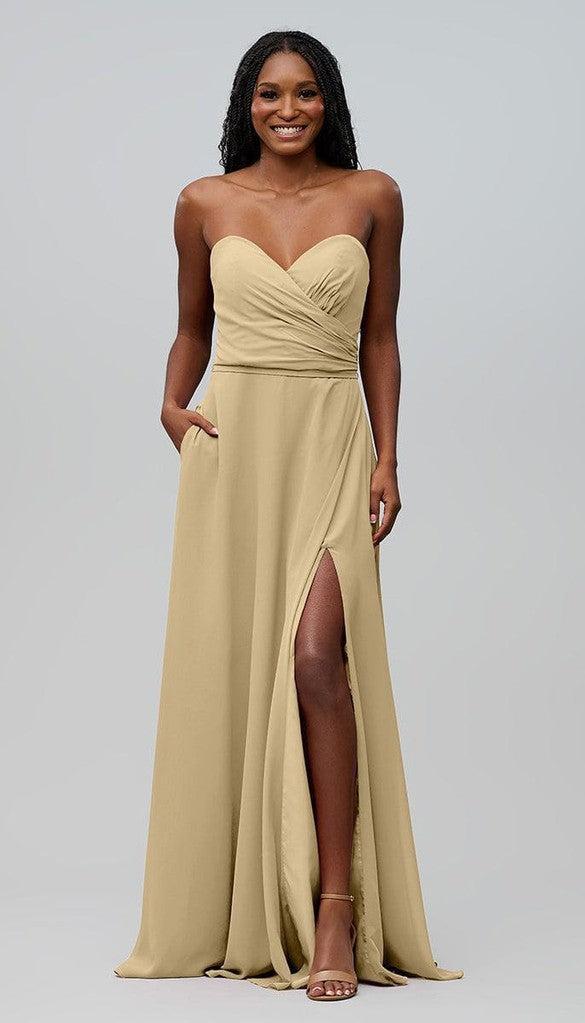 Poppy Ready To Ship Strapless Bridesmaids Dress