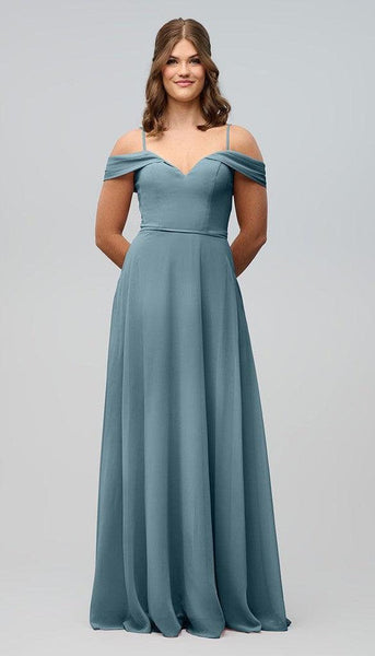 blue dress for baby girl Samantha Ready to Ship Bridesmaids Dress