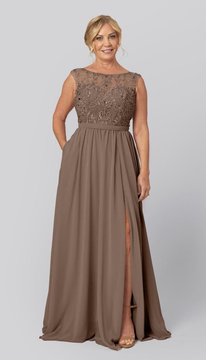 champagne colored dresses for mother of the bride Kinsley Beaded Mothers Dress Chic Black Dress - had_fl_badge Homecoming Dresses Designer Size:50 Regular