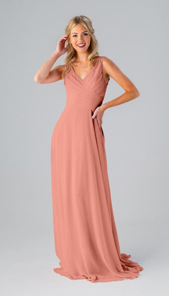 champagne colored bridesmaid dresses Kristen Classic Bridesmaids Dress