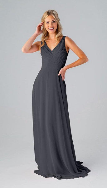 bridesmaid dresses kent Kristen Classic Bridesmaids Dress Black Fabrics ensuring consistent color matches Size:Child10 2608