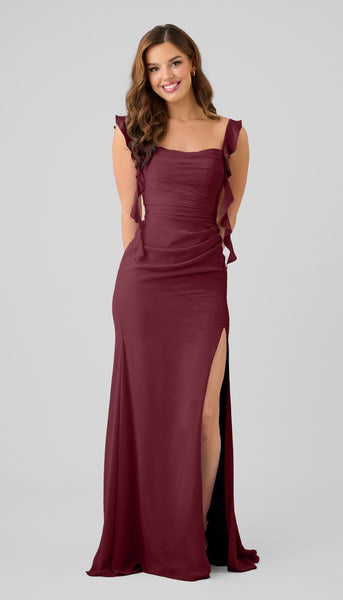 Kylie modern bridesmaid dress