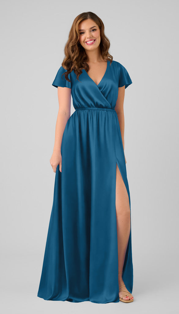 bridesmaid dresses marine blue Morilee Bridesmaid Dress 21689 Marine Size 12