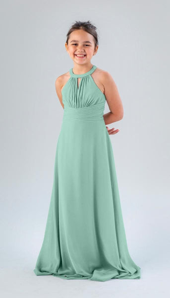 Kennedy Blue Lanie Junior Bridesmaid Dress Light Sage