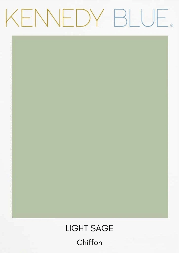 Light Sage|Flat Chiffon Fabric Swatches Color Swatch