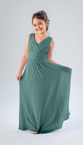 Kennedy Blue Lonnie Junior Bridesmaid Dress Deep Sea