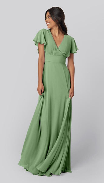 Modest Bridesmaid Dress | Kennedy Blue Luca Sea Glass Modest Bridesmaid Dress | Kennedy Blue Luca Sea Glass