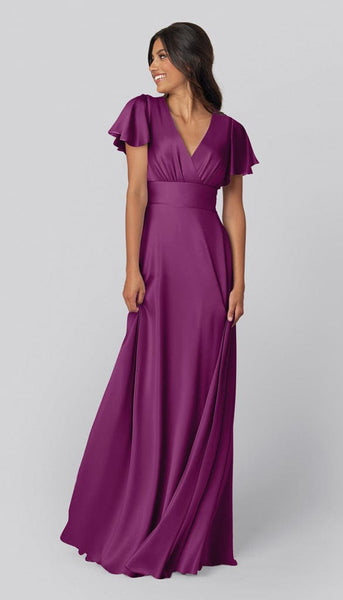 modest satin bridesmaid dresses Luxe Dress 3X-Large Color:Sandstone Shop Sky Blue Short please add $25.00