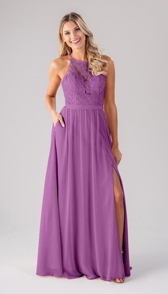 Melanie Embroidered Lace Bridesmaid Dress | Kennedy Blue