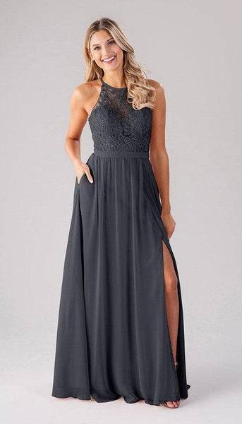 Melanie Embroidered Lace Bridesmaid Dress