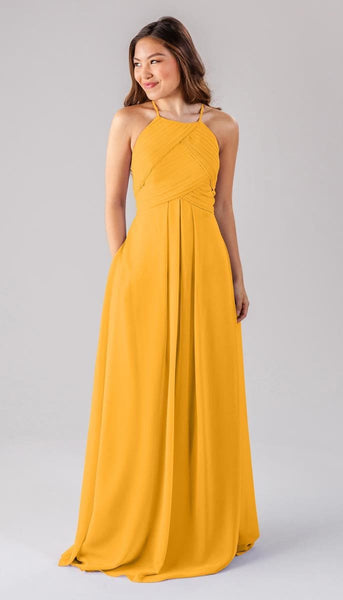 Milly Chiffon Bridesmaids Dress | Kennedy Blue Marigold