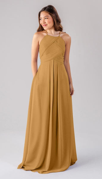 Milly Chiffon Bridesmaids Dress | Kennedy Blue Mustard Yellow Milly Chiffon Bridesmaids Dress | Kennedy Blue Mustard Yellow
