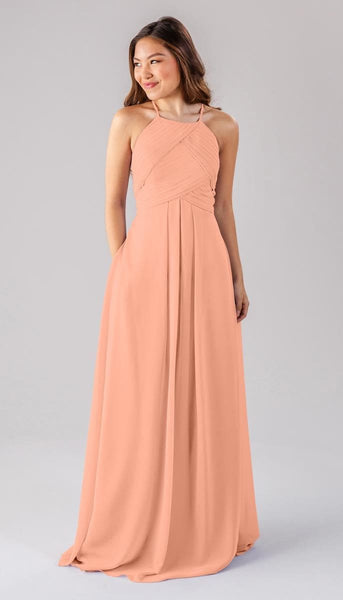 dress for bridesmaid Milly Chiffon Bridesmaids Availability_Pre Order Worry Return Seamless Transparent Shoulder Strap Ships From:China Mainland