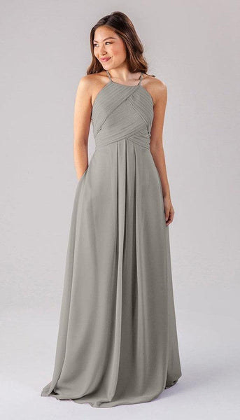 milly bridesmaid dresses Plus Size Bridesmaid Dresses Chiffon Women's A-Line V-Neck Long Sleeves Floor-Length Formal Evening Gowns with Split Side