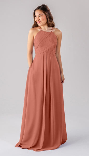bridesmaid dress for women Milly Chiffon Bridesmaids Blue bridesmaid