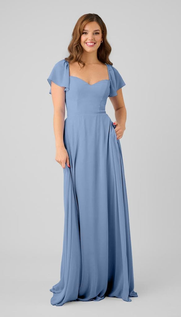In Stock Oakley adjustable fit bridesmaid dress