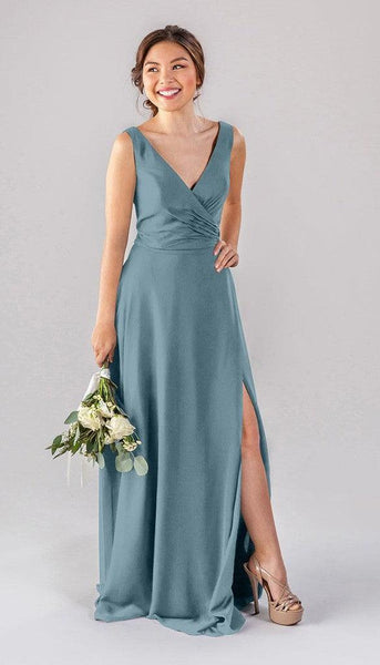 Pear Classic Chiffon Bridesmaid Dress