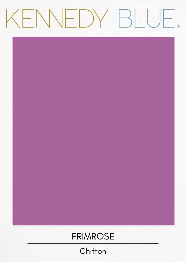 Primrose|Flat Chiffon Fabric Swatches Color Swatch