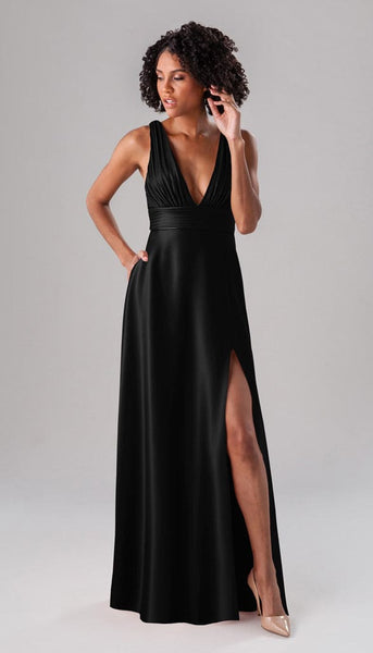 Rose Luxe Satin Bridesmaids Dress