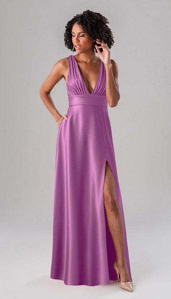 Rose Luxe Satin Bridesmaids Dress