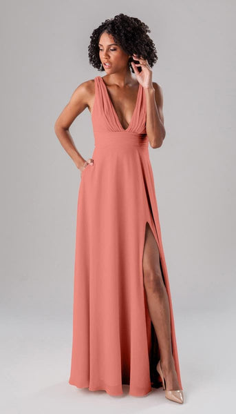 Rose Fashion Forward Bridesmaids Dress