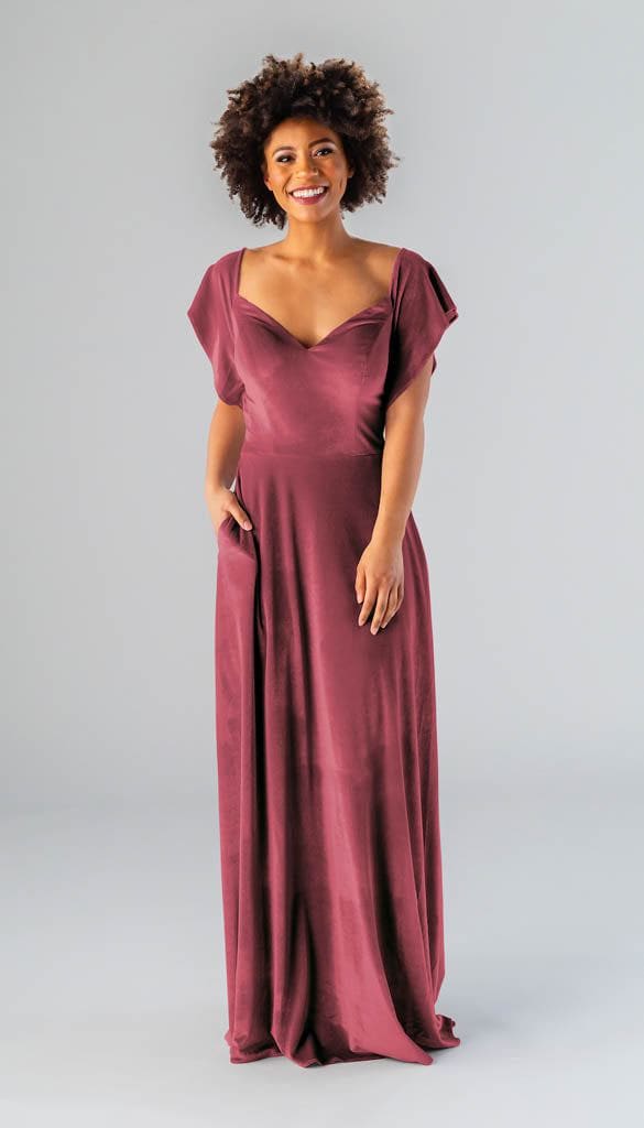 Sample Evelyn Bridesmaid Dress | Kennedy Blue Rosewood Sample Evelyn Bridesmaid Dress | Kennedy Blue Rosewood
