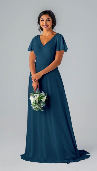 ceil blue bridesmaid dress Marine