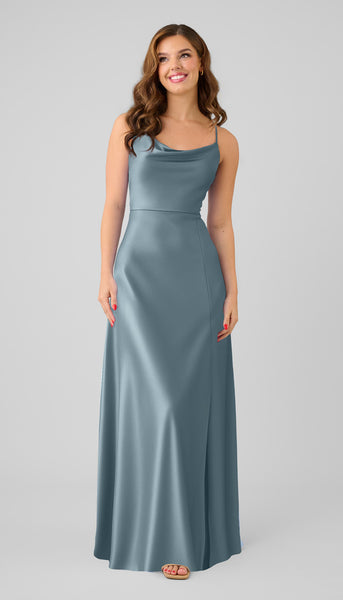 Sample Miller Luxe Satin Bridesmaid Dress