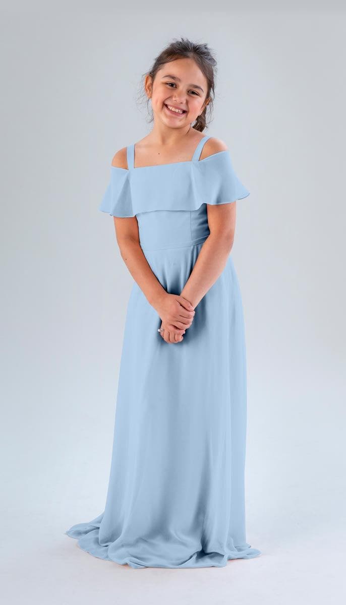 Kennedy Blue Nica Junior Bridesmaid Dress Sky