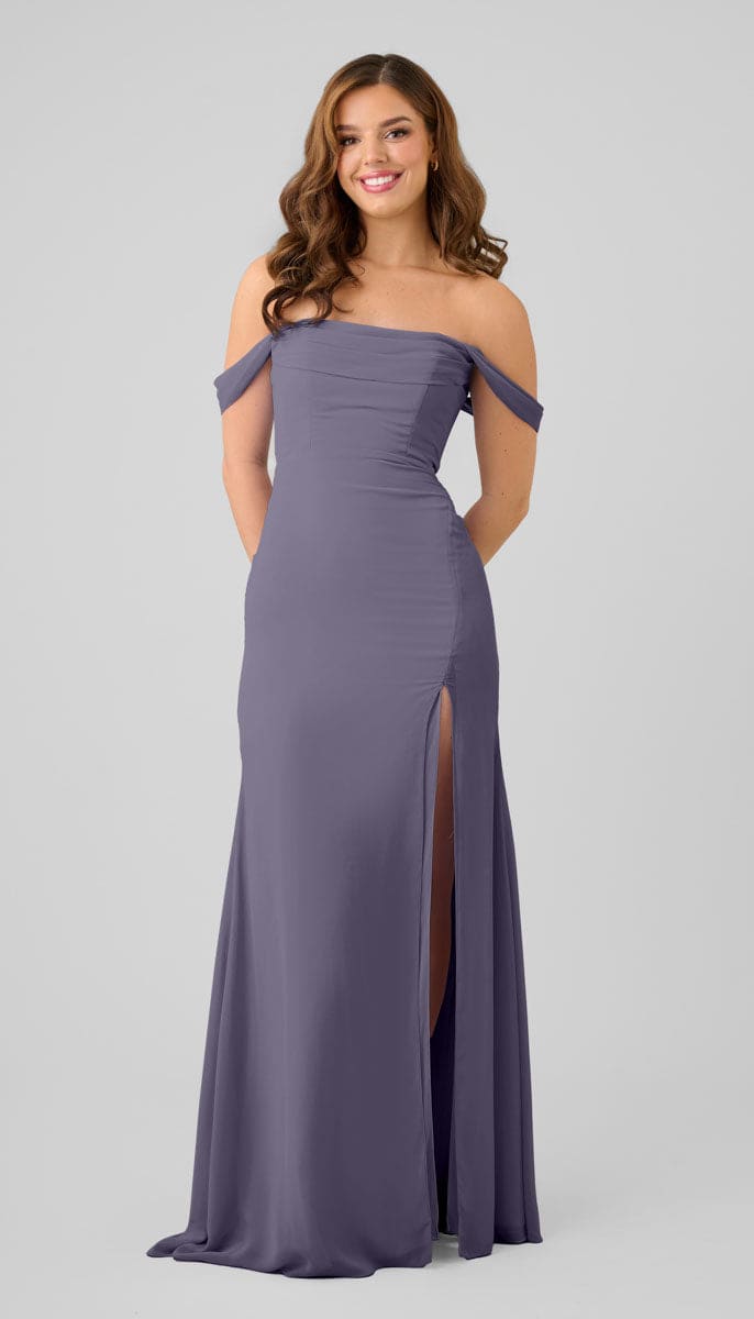 Scottie sleek Modern bridesmaid dress