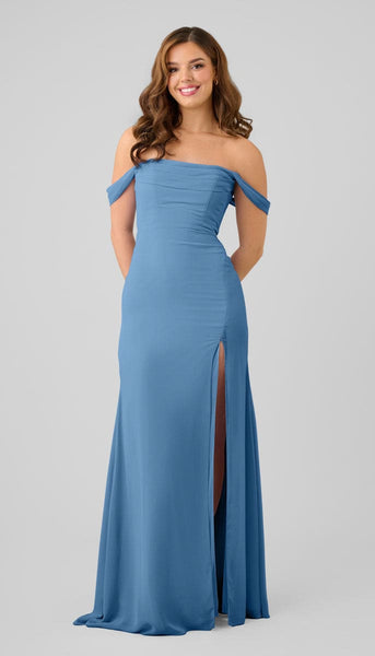 Scottie sleek modern bridesmaid dress | Kennedy Blue