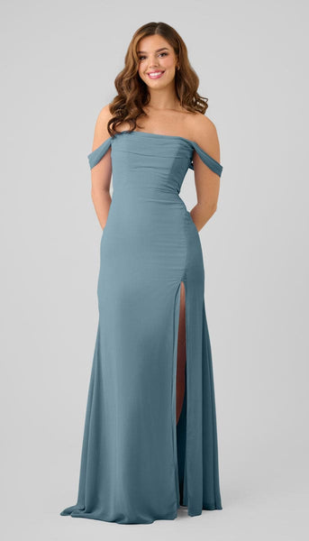Scottie sleek modern bridesmaid dress | Kennedy Blue