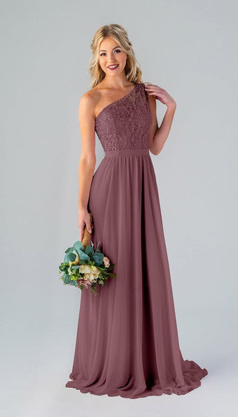 Shannon Lace One Shoulder Bridesmaids Dress