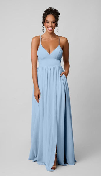 kennedy blue slate blue dress Sloane Adjustable Fit Bridesmaids Dress