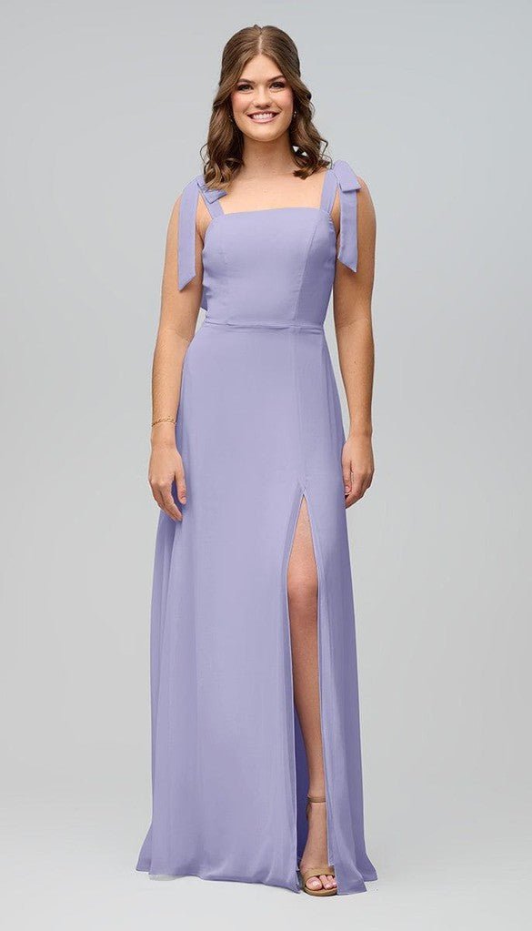 Sofia Ready to Ship Chiffon Bridesmaids Dress | Kennedy Blue 8 / Violet Sofia Ready to Ship Chiffon Bridesmaids Dress | Kennedy Blue 8 / Violet