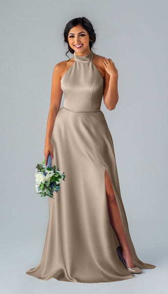 bridesmaid dress brokat Stassi Luxe Satin size 00