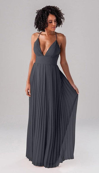 Summer Adjustable Bridesmaids Dress | Kennedy Blue Mahogany