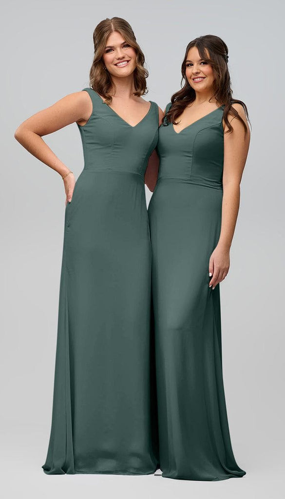 Ready to Ship Sylvie Bridesmaid Dress | Kennedy Blue 2 / Moss Ready to Ship Sylvie Bridesmaid Dress | Kennedy Blue 2 / Moss