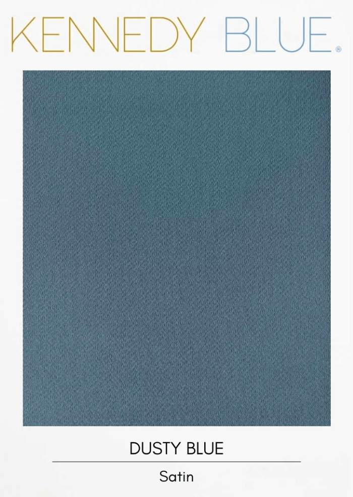 Dusty Blue|Satin Fabric Swatches Color Swatch