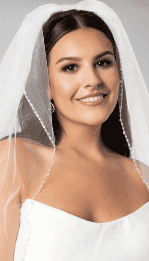 Ella Crystal Edge Veil | Kennedy Blue display picture 3