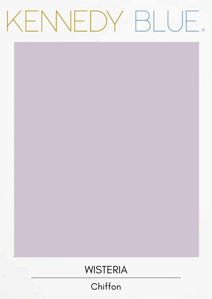 Wisteria|Flat Chiffon Fabric Swatches Color Swatch