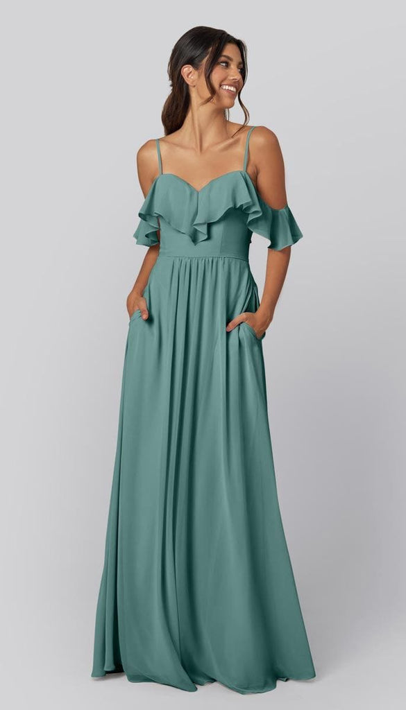 sea blue bridesmaid dresses Something blue, but make it unforgettable Our sky-blue bridesmaids collection is designed to flatter every figure while still letting each girl shine in her own way. From soft draping to modern