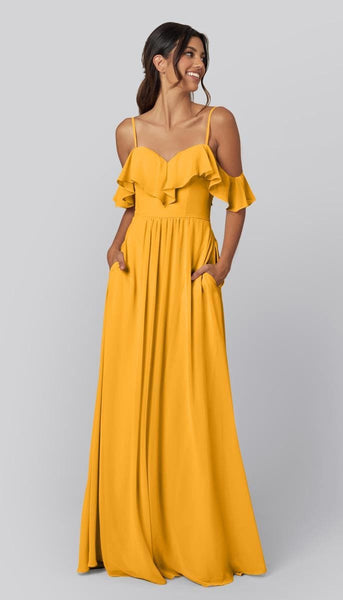 Emily Chiffon Bridesmaids Dress | Kennedy Blue Emily Chiffon Bridesmaids Dress | Kennedy Blue