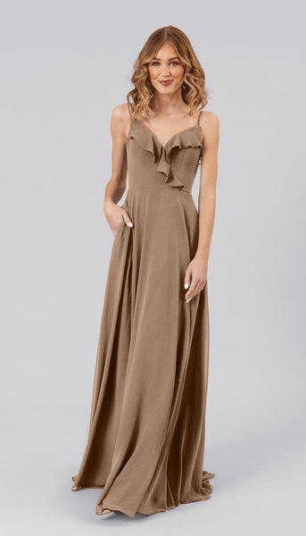 mon amie bridesmaid dresses Emmy Adjustable Chiffon Dress crafted from premium quality