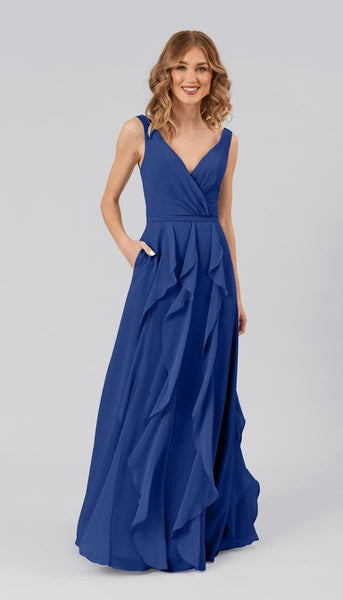 Everly Chiffon Bridesmaid Dress | Kennedy Blue Everly Chiffon Bridesmaid Dress | Kennedy Blue