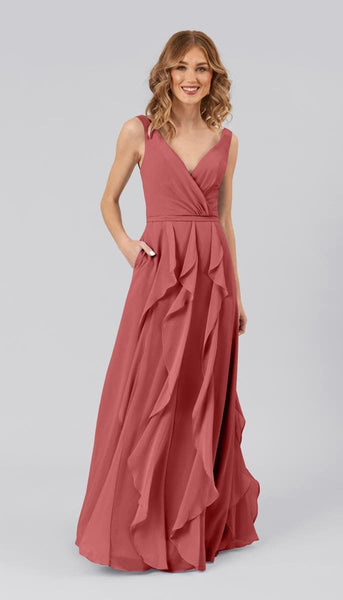 Everly Chiffon Bridesmaid Dress